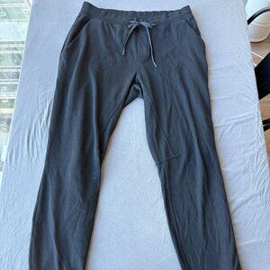Mens Black Lulu Sweatpants/Joggers